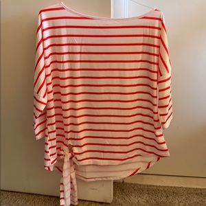 Off shoulder 3/4 sleeve top